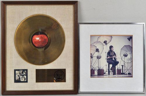 Paul McCartney's Gold Record for Let it Be