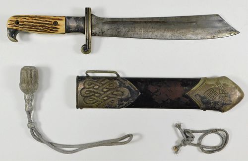 German RAD Dagger and Scabbard