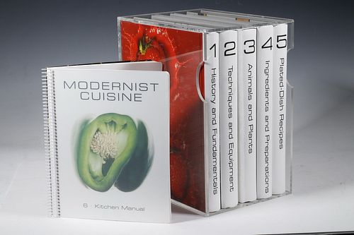 1ST ED 6-VOL BOOK SET: MODERNIST CUISINE: THE ART & SCIENCE OF COOKING