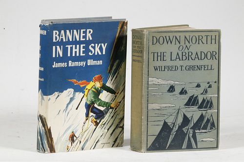 (2) FIRST EDITION BOOKS ON ADVENTURERS