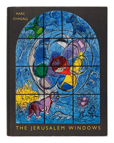 CHAGALL, Marc (1887-1985). The Jerusalem Windows. New York: George Braziller, 1962.