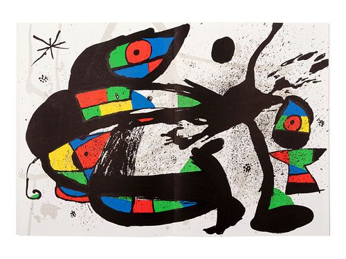 [DERRIERE LE MIROIR - MIRO]. A group of 5 Joan Miro issues, comprising: