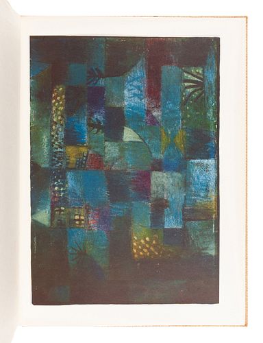 [KLEE, Paul (1879-1940)]. Paul Klee: Ten Colour Collotype Reproductions of his Works. London: Lund Humphries, 1957.