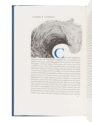 [UNIVERSITY OF CALIFORNIA PRESS]. MELVILLE, Herman (1819-1891). Moby Dick; or, The Whale. Berkeley: University of California Press, 1981.