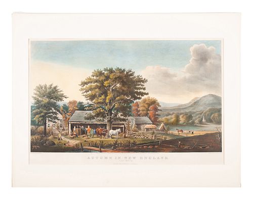 CURRIER and IVES, publishers --After George B. Durrie