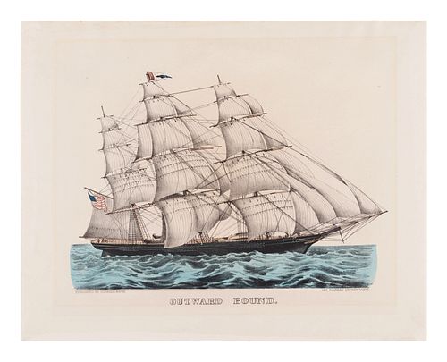 [CLIPPER SHIPS] -- CURRIER and IVES, publishers