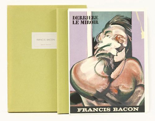 BACON, Francis:<BR>Derrière Le Miroir,<BR>Maeght Éditeur, 1966, 1st edn.  Deluxe edn. limited to 150