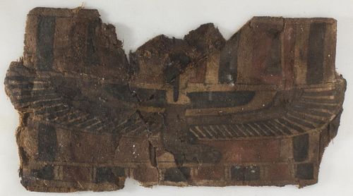 Ancient Egyptian Sarcophagus Fragment