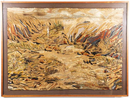 Continental Needlework Landscape Tapestry