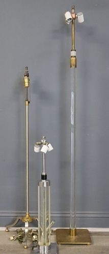 Lot Of 3 Midcentury Style Lamps.