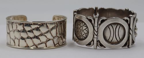 JEWELRY. Hector Aguilar and T&Co Silver Bracelets.