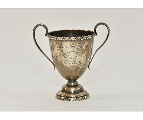 Sterling Silver Devon Horse Show Trophy