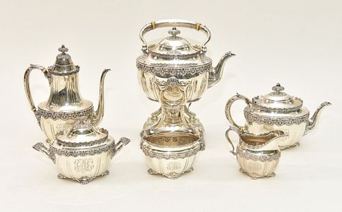 Tiffany & Co. Sterling Silver 6-Piece Tea Service