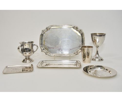 Sterling Silver Trophies etc.