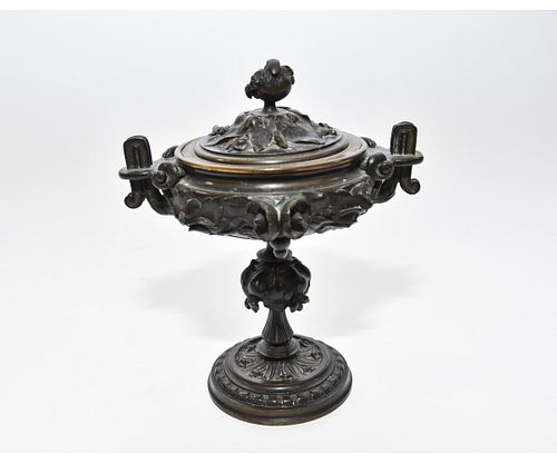 Bronze Art Nouveau Incense Burner