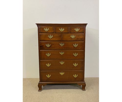Pennsylvania Chippendale Tall Chest