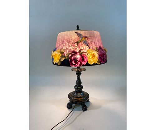 Signed Pairpoint Puffy Table Lamp