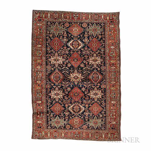 Serapi Carpet, northwestern Iran, c. 1900, Karadja weave, 14 ft. 2 in. x 9 ft. 8 in.