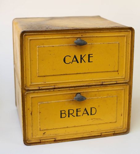 Antique Bread and Cake Tin