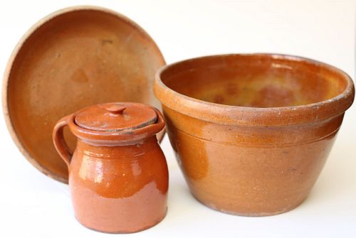 Group of Antique Redware