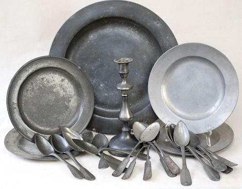 Group of Pewter