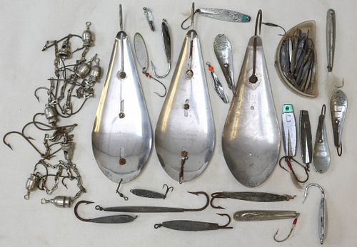 Fishing Lures, Spoons and Hooks