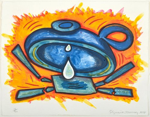 Elizabeth Murray "Charlotte" Lithograph, Signed Edition