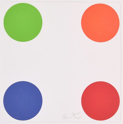 Damien Hirst Woodcut, Signed Edition