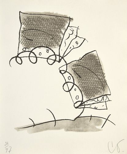 Claes Oldenburg Lithograph, Signed Edition