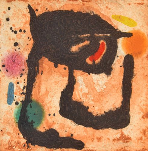 Joan Miro "Le Dandy" Etching/Aquatint, Signed Edition