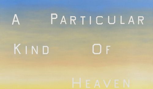 Ed Ruscha "A Particular Kind of Heaven" Poster, Signed