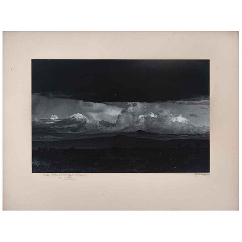 NACHO LÓPEZ, Untitled, Signed, dedicated and dated 63, Silver / gelatin, 9.6 x 15.1" (24.5 x 38.6 cm)