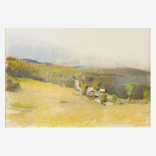 Wolf Kahn (American/German, 1927-2020) Landscape
