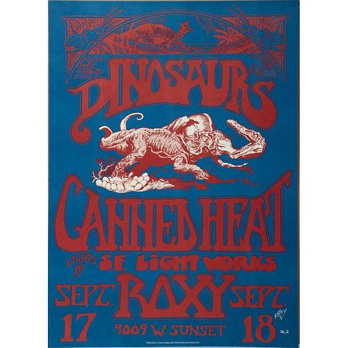 Dinosaurs-7 Concert Posters