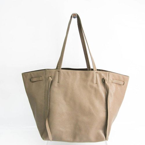 Celine Phantom Small Women's Leather Tote Bag Grayish BF529244