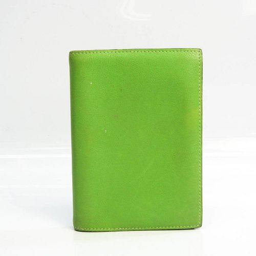 Hermes Agenda Pocket Size Planner Cover Green GM BF529263