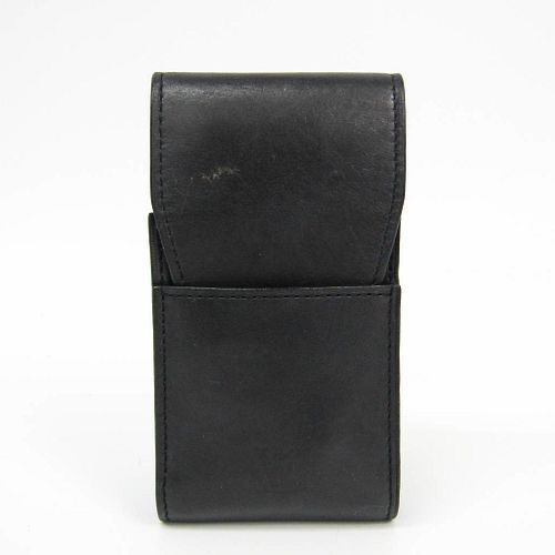 Louis Vuitton Nomad Cigarette Case Nomade Leather Noir Etui