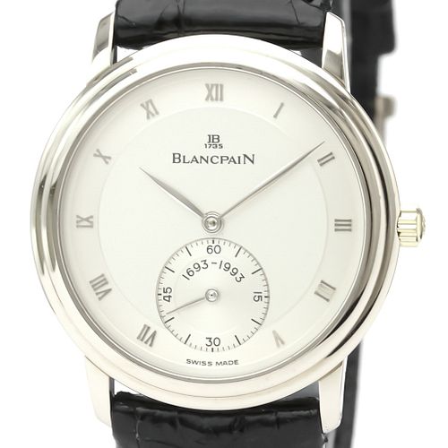 Blancpain Mechanical White Gold (18K) Men's Dress Watch 7001-1518-55 BF528569