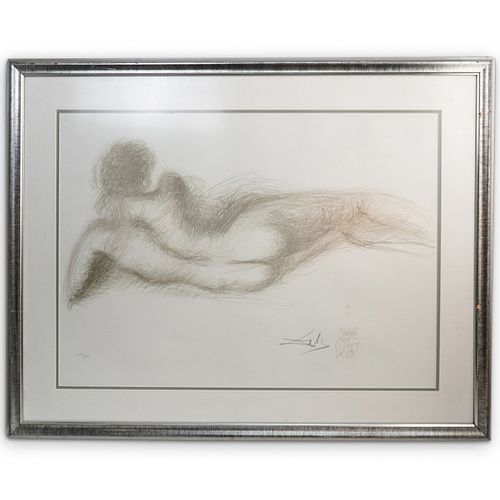Salvador Dali (Spanish 1904-1989) "Femme nue de Dos"