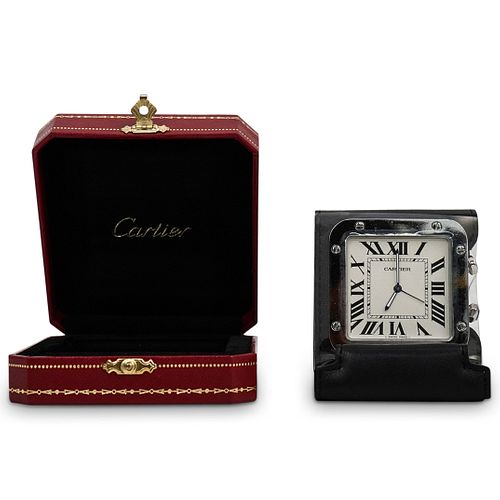 Cartier "Santos" Travel clock