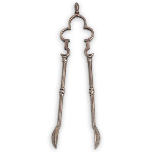 English Sterling Silver Tongs