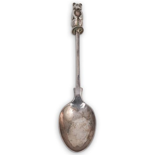 Chinese Silver Panda Spoon
