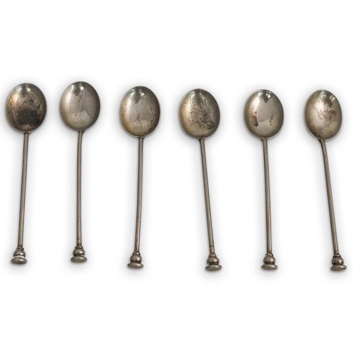 (6Pc) Sterling Sugar Spoon Grouping