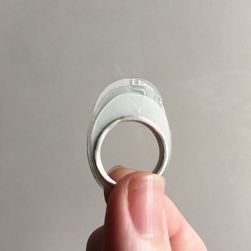 Atmospheric Perspective - Single-use Plastic Ring - Size 7