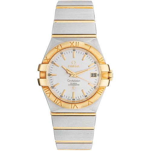 OMEGA CONSTELLATION WATCH IN STEEL AND 18K YELLOW GOLD Movement: automatic