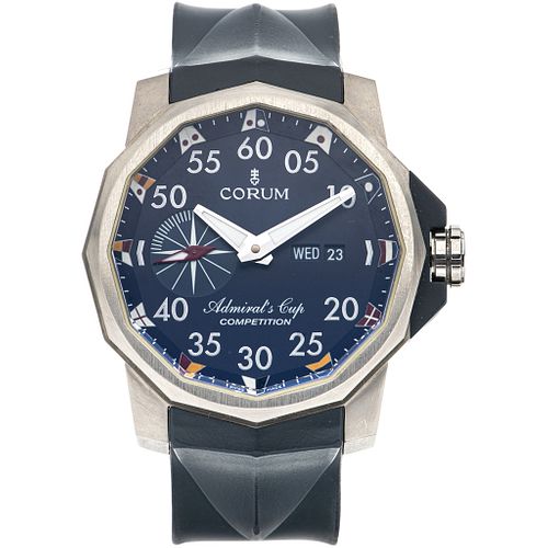 CORUM ADMIRAL´S CUP COMPETITION WATCH IN TITANIUM REF. 947.933.04  Movement: automatic