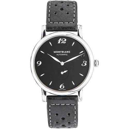 MONTBLANC STAR CLASSIQUE WATCH IN STEEL REF. 7211 Movmement: automatic