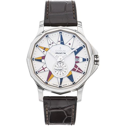 CORUM ADMIRAL´S CUP LEGEND WATCH IN STEEL REF. 01.0090 Movement: automatic
