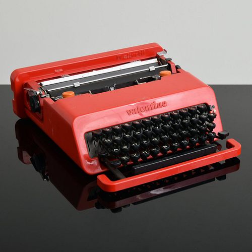 Ettore Sottsass "Valentine" Typewriter, Paige Rense Noland Estate