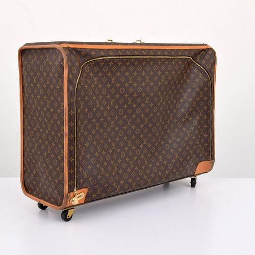 Large Louis Vuitton Monogrammed Suitcase